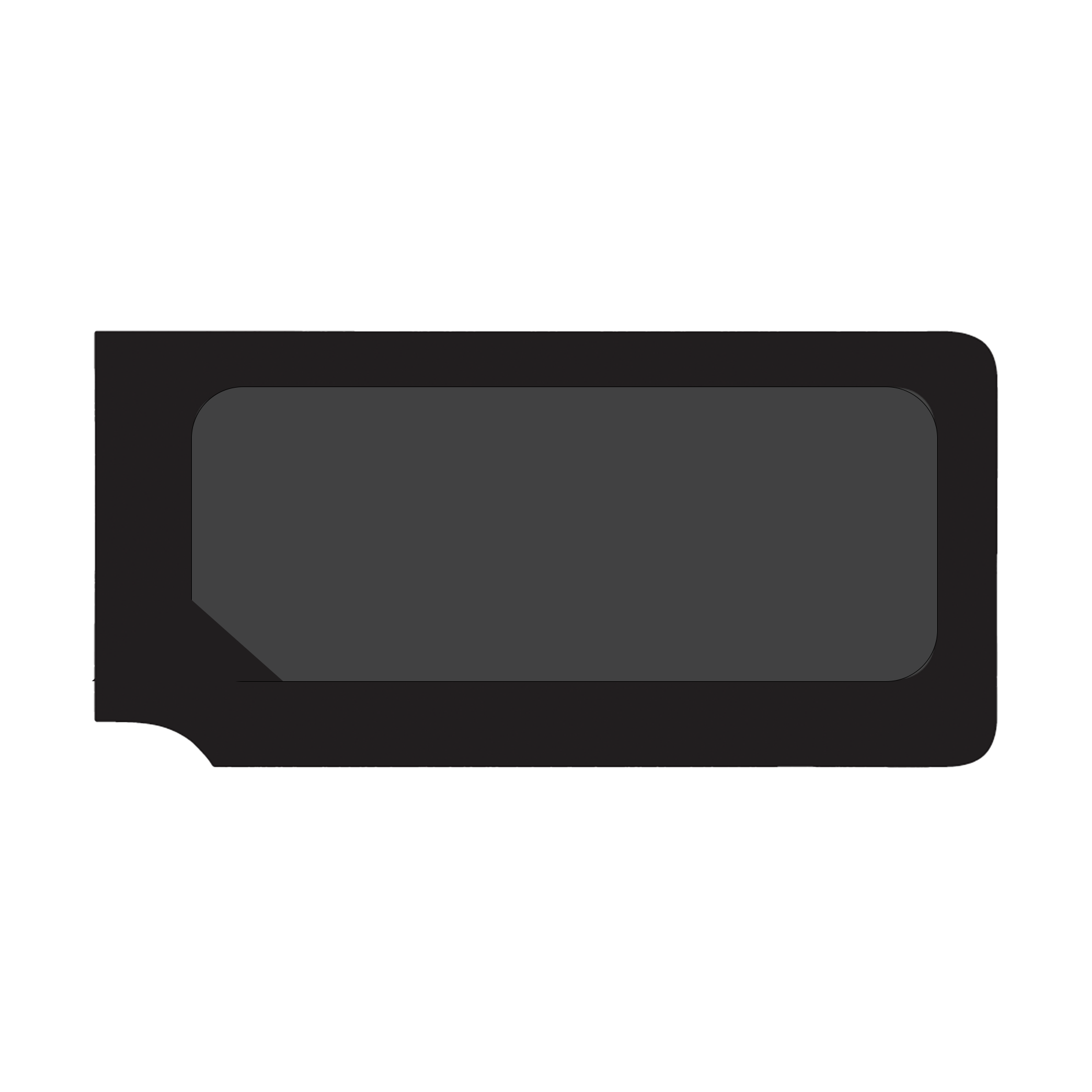 P1 Voor R. MWB/LWB schuifdeur Groen