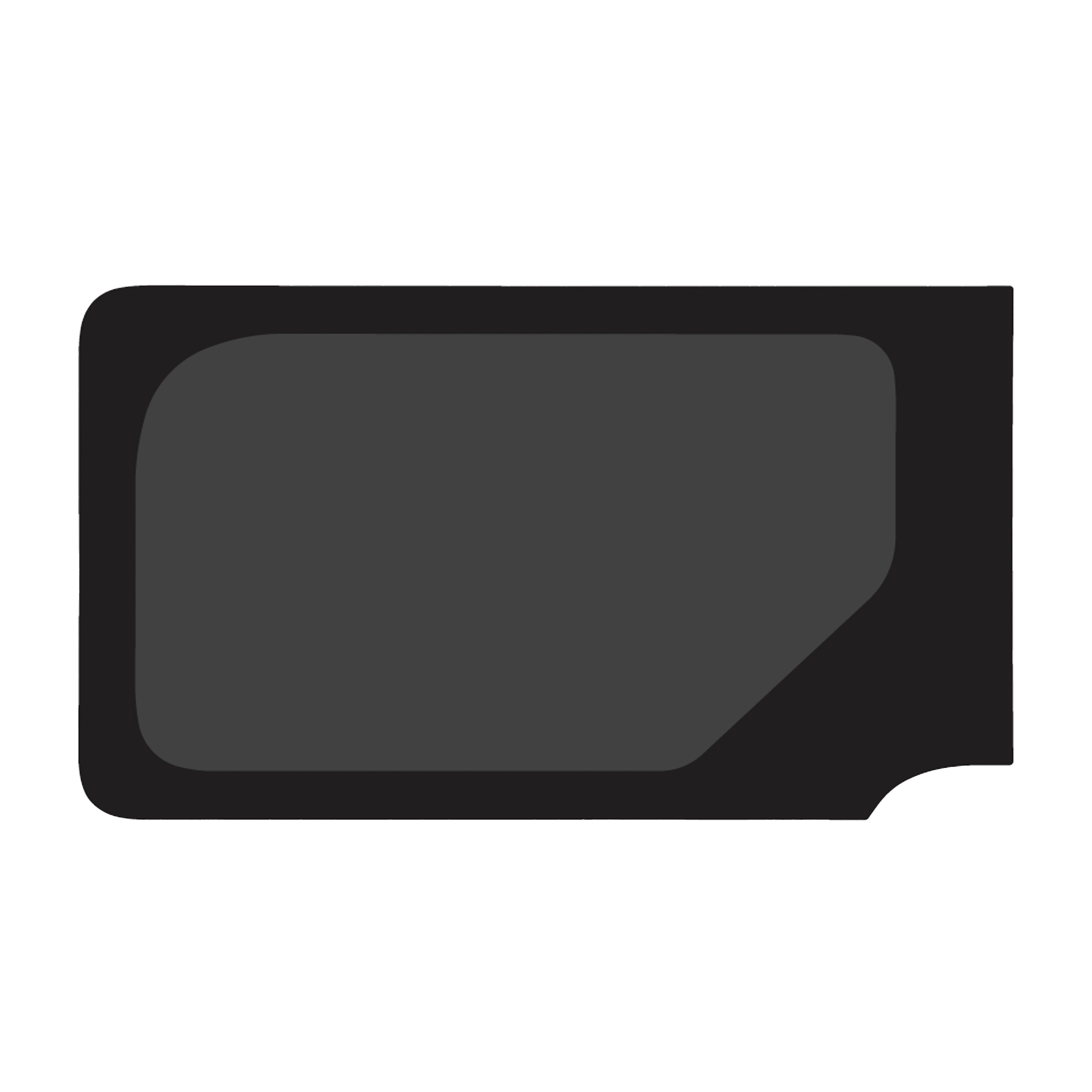 P1 Voor L. SWB met Schuifdeur Privacy