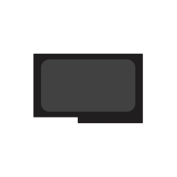 P3 Achter L. LWB met schuifdeur Privacy