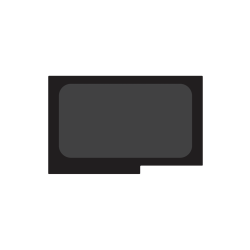 P3 Achter R. LWB met schuifdeur Groen