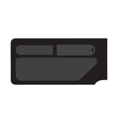 P1 Top Slider R. MWB/LWB Groen