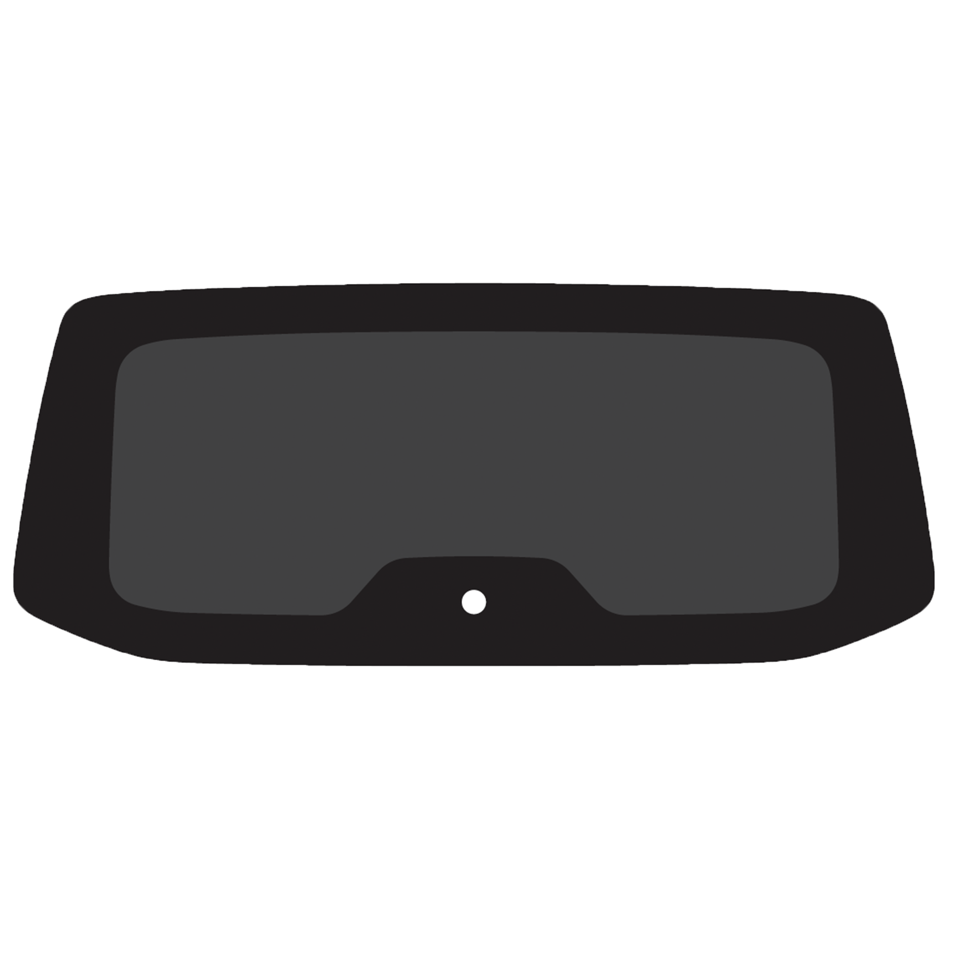 Achterklep Privacy + verw. + gat