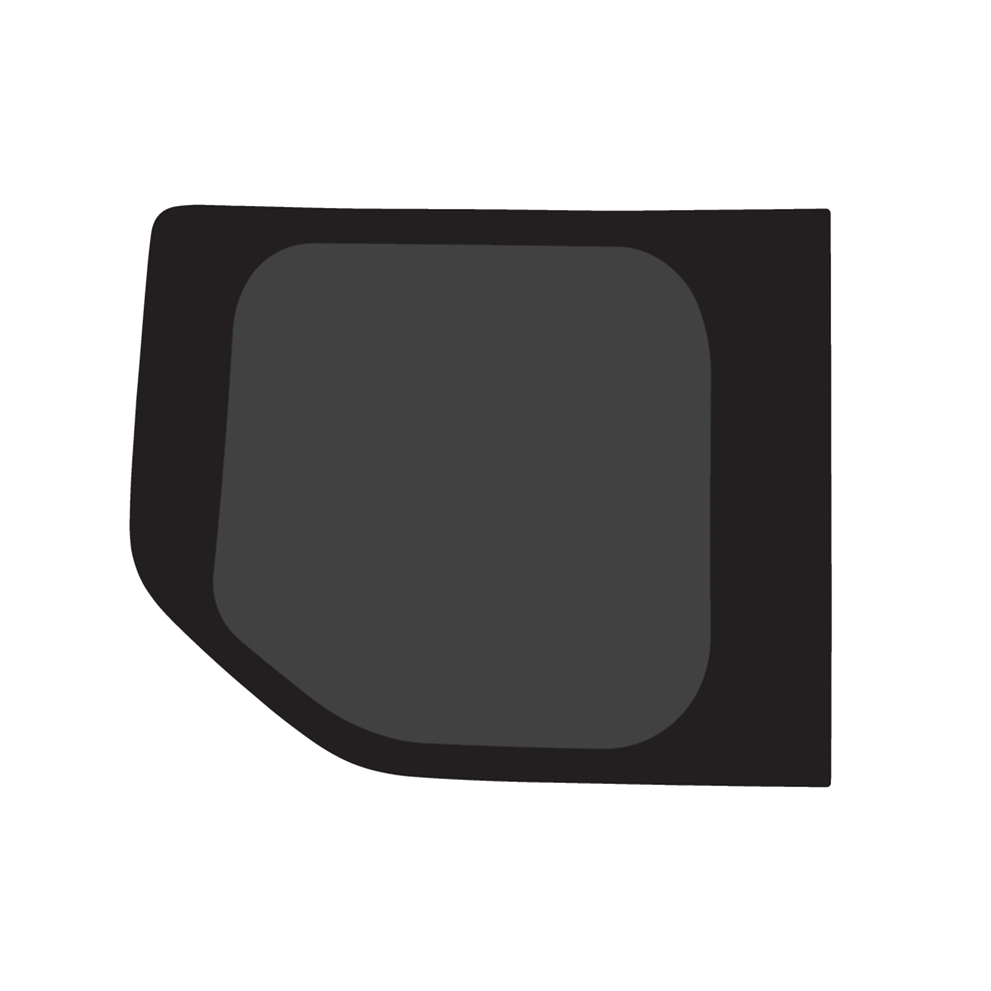 Achterdeur + verw. + gat Privacy