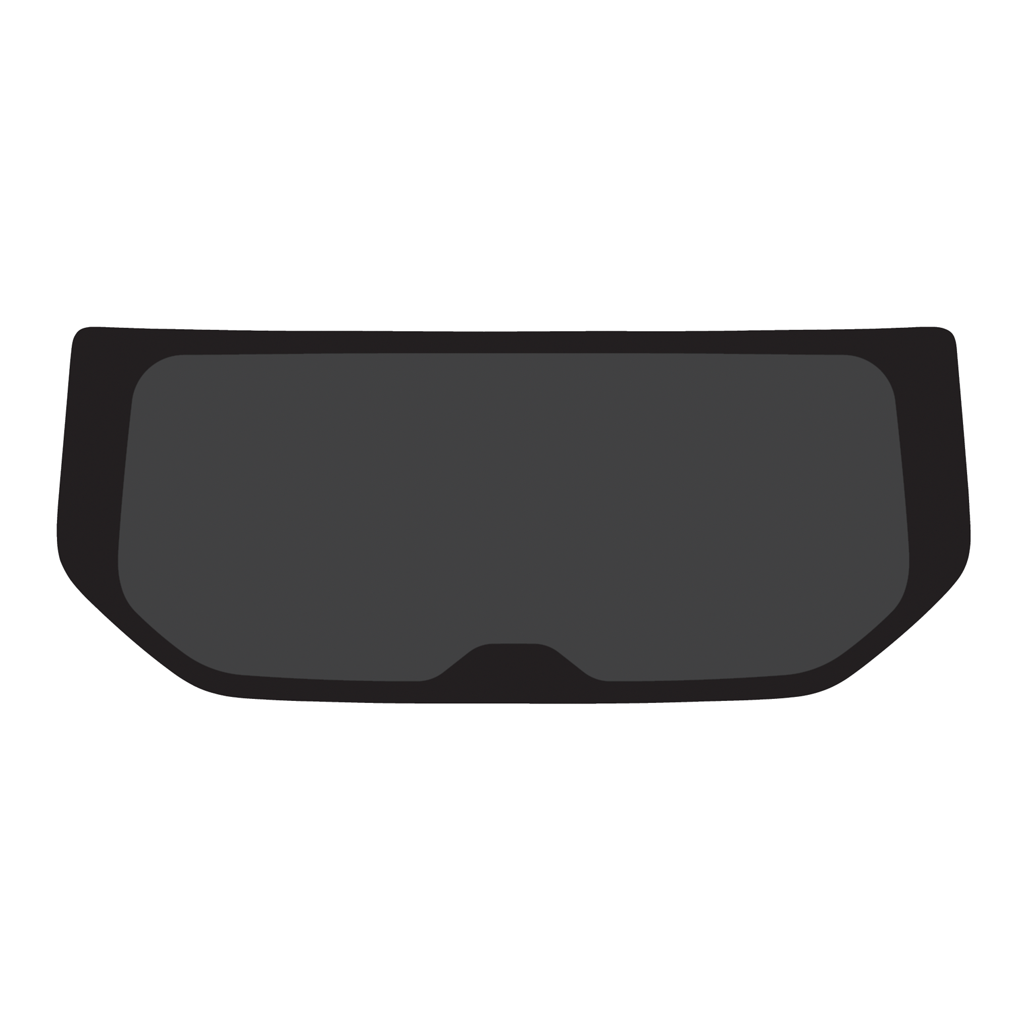 Achterklep Privacy + verw. + gat