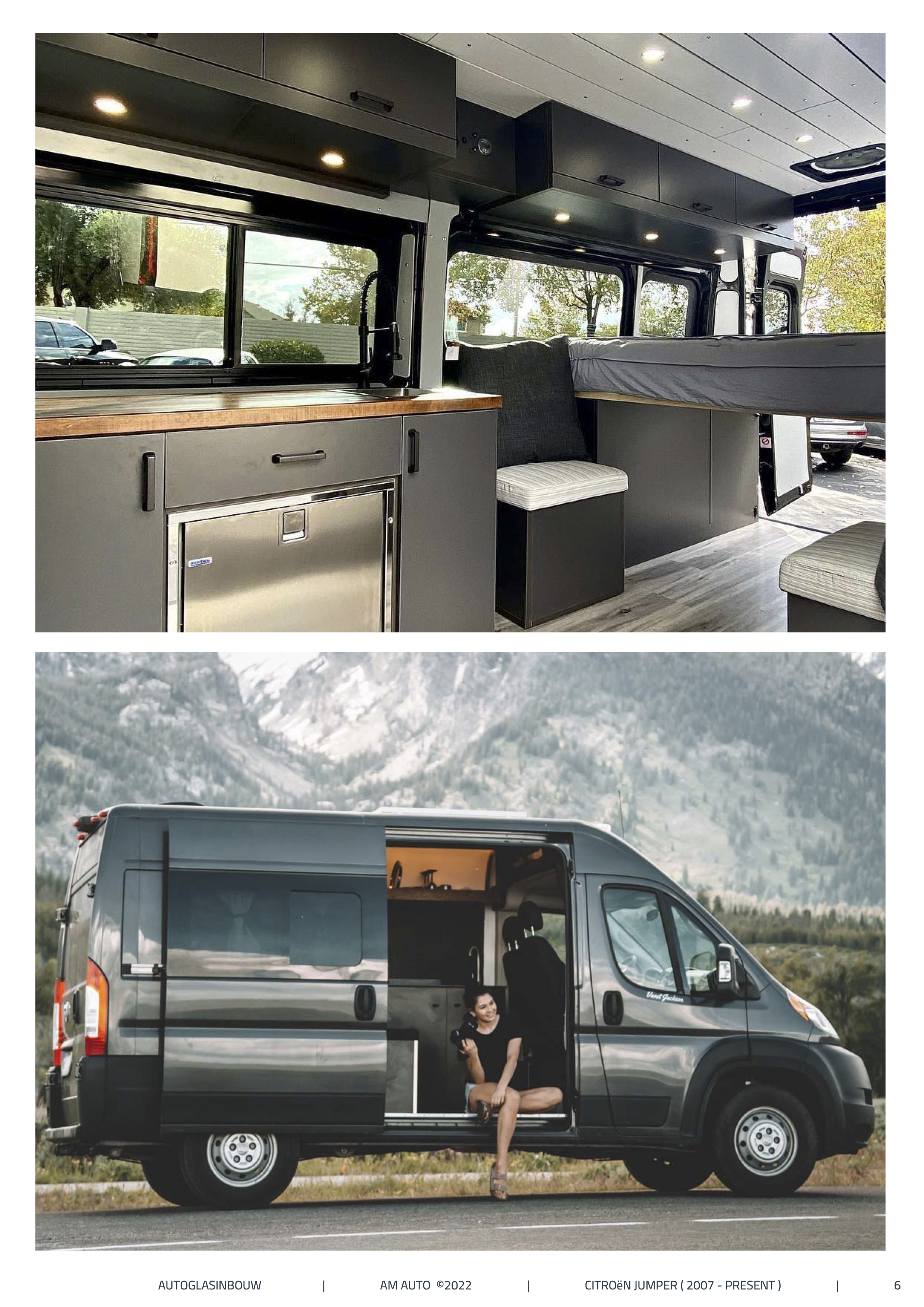 PB07-BB-G | Inbouwruit voor Citroen & Fiat & Opel & Peugeot & Ram | Camperglass