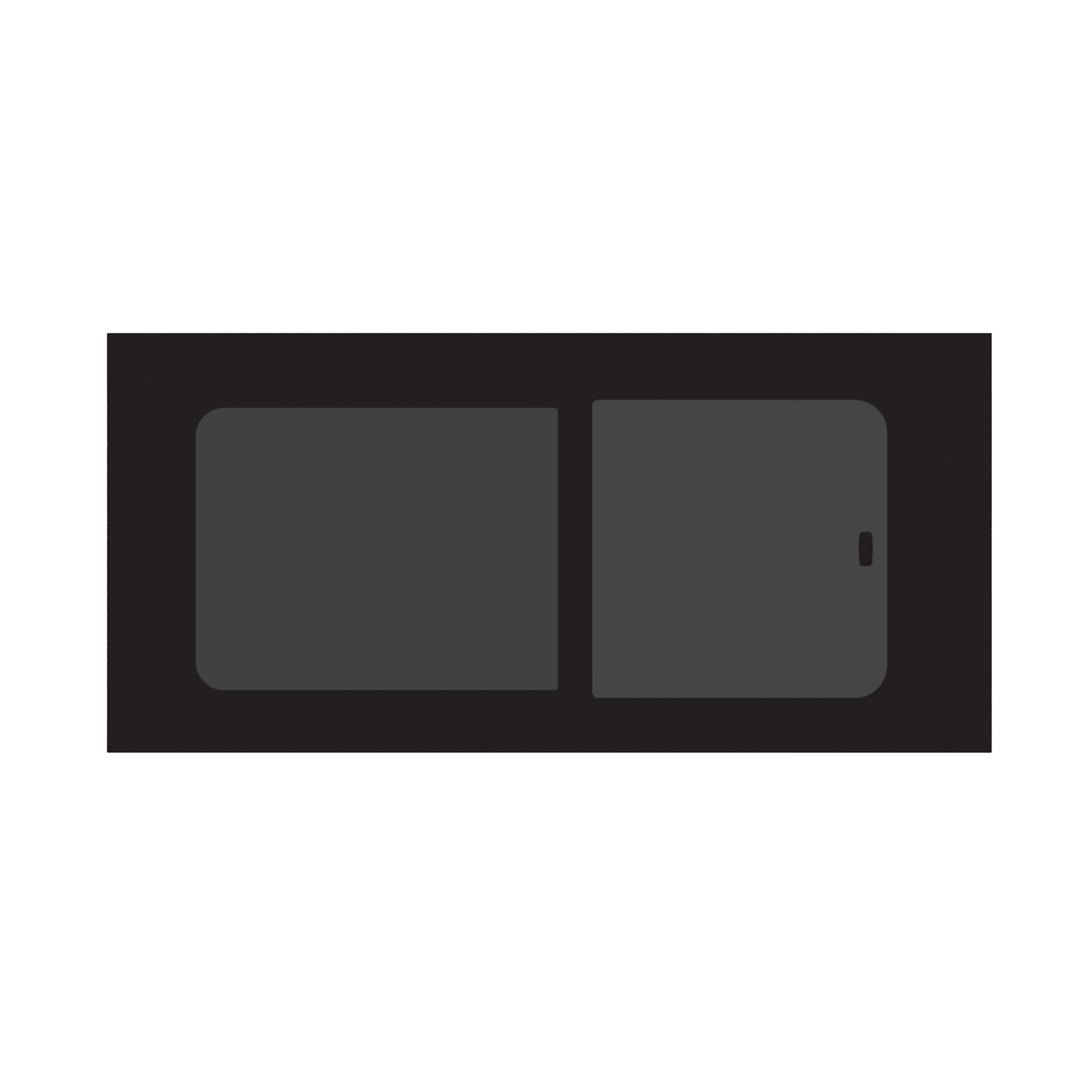 PB07-L1ML-HS-P | Inbouwruit voor Citroen & Fiat & Opel & Peugeot & Ram | Camperglass