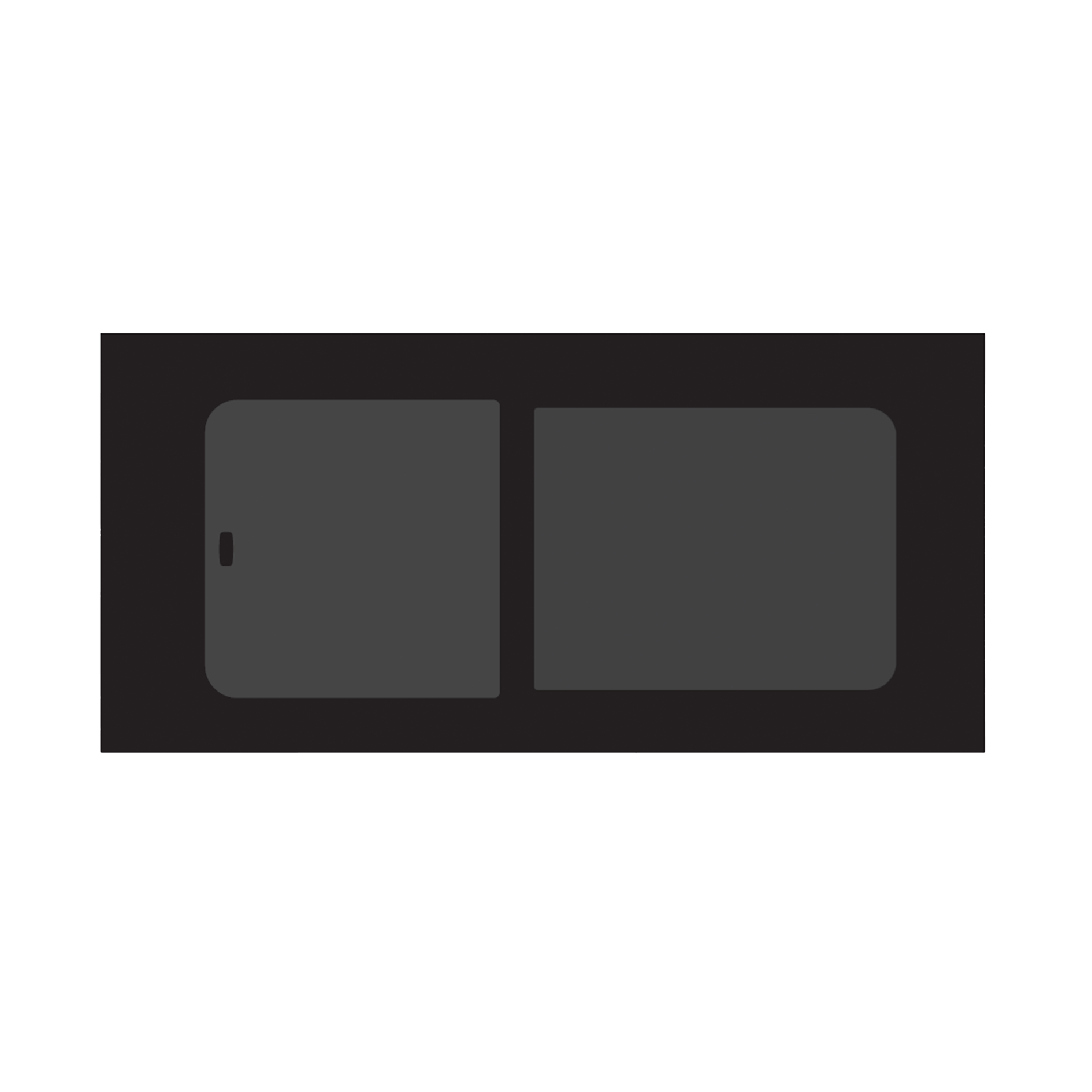 PB07-R1ML-HS-P | Inbouwruit voor Citroen & Fiat & Opel & Peugeot & Ram | Camperglass