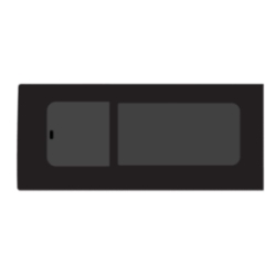 PB07-L2M-HS-P | Inbouwruit voor Citroen & Fiat & Opel & Peugeot & Ram | Camperglass