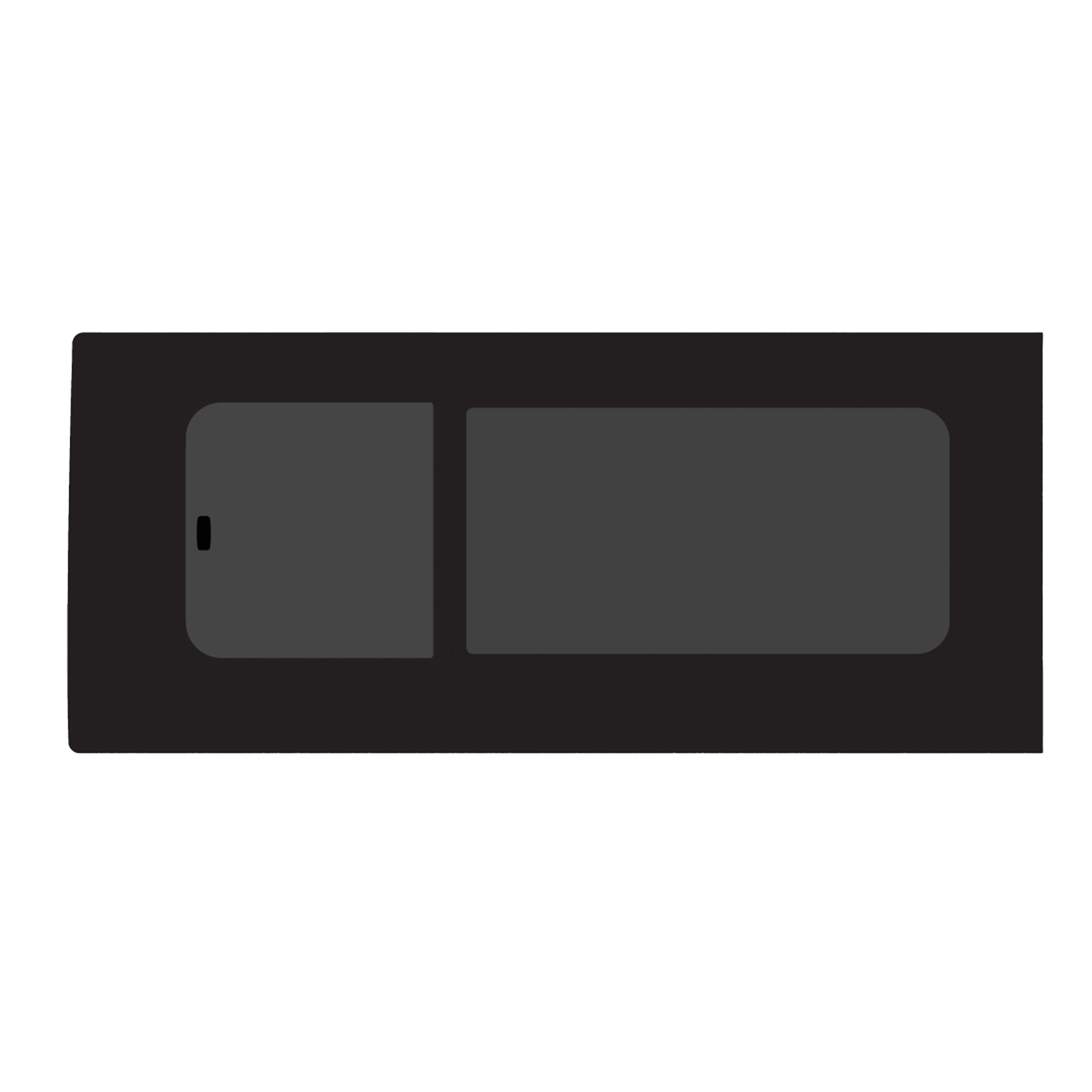 PB07-L2M-HS-P | Inbouwruit voor Citroen & Fiat & Opel & Peugeot & Ram | Camperglass