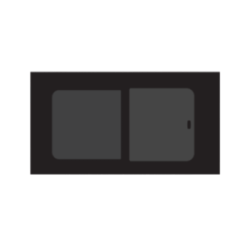 PB07-L1S-HS-P | Inbouwruit voor Citroen & Fiat & Opel & Peugeot & Ram | Camperglass