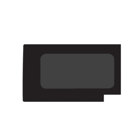 PB07-LS3XL-P | Inbouwruit voor Citroen & Fiat & Opel & Peugeot & Ram | Camperglass