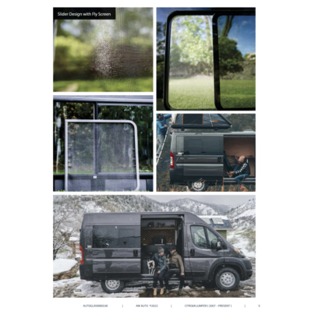 PB07-R3XL-G | Inbouwruit voor Citroen & Fiat & Opel & Peugeot & Ram | Camperglass