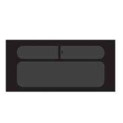 PB07-R1ML-TS-G | Inbouwruit voor Citroen & Fiat & Opel & Peugeot & Ram | Camperglass