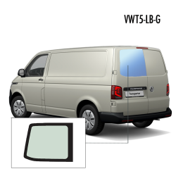 VWT5-LB-G | Inbouwruit voor Volkswagen | Camperglass