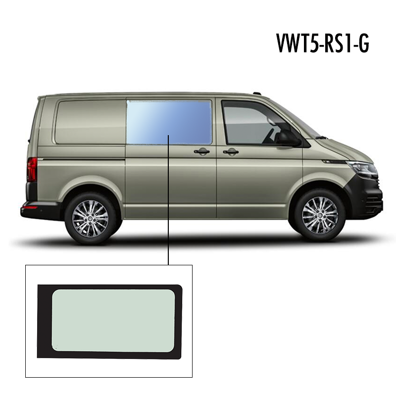 VWT5-RS1-G | Inbouwruit voor Volkswagen | Camperglass