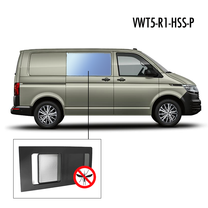 VWT5-R1-HSS-P | Inbouwruit voor Meest verkochte ruiten & Volkswagen | Camperglass