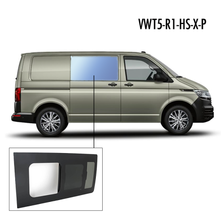 VWT5-R1-HS-X-P | Inbouwruit voor Volkswagen | Camperglass