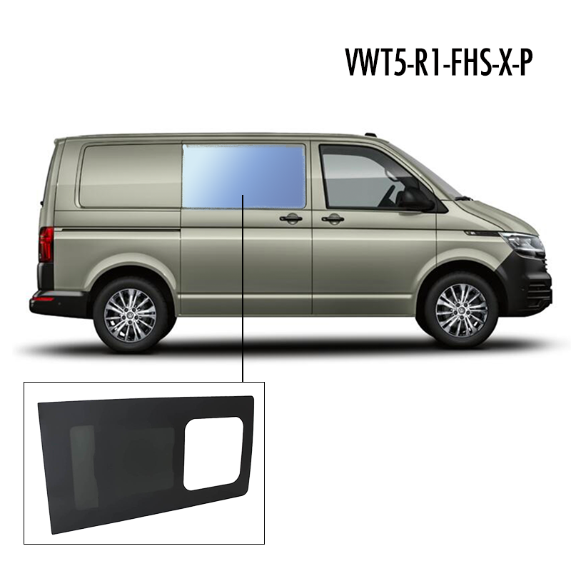 VWT5-R1-FHS-X-P | Inbouwruit voor Volkswagen | Camperglass