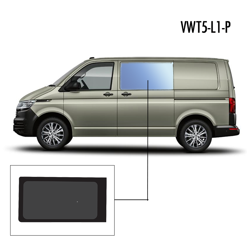 VWT5-L1-P | Inbouwruit voor Volkswagen | Camperglass