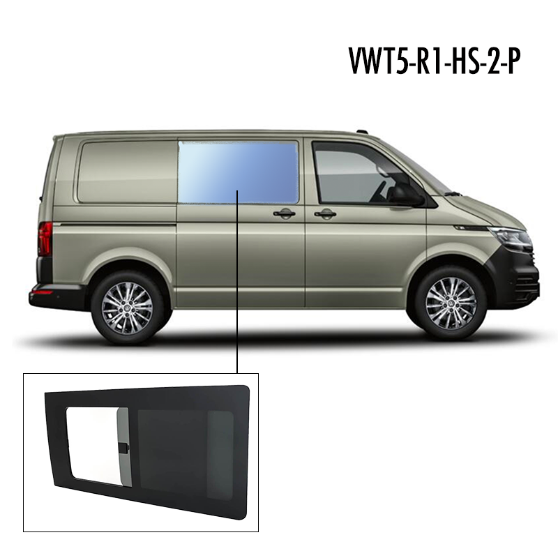 VWT5-R1-HS-2-P | Inbouwruit voor Volkswagen | Camperglass