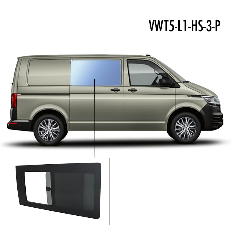 VWT5-R1-HS-3-P | Inbouwruit voor Volkswagen | Camperglass