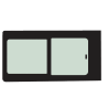 VWT5-L1-HS-2-G | Inbouwruit voor Volkswagen | Camperglass