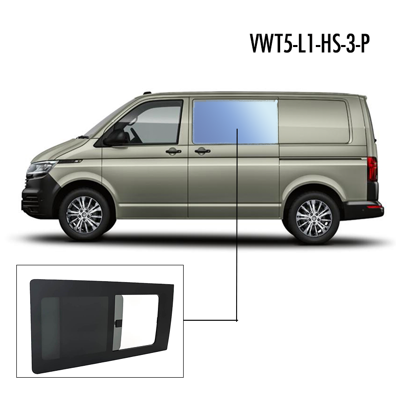 VWT5-L1-HS-3-P | Inbouwruit voor Volkswagen | Camperglass