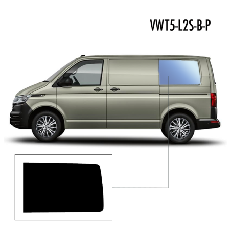 VWT5-L2S-B-P | Inbouwruit voor Volkswagen | Camperglass