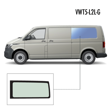 VWT5-L2L-G | Inbouwruit voor Volkswagen | Camperglass