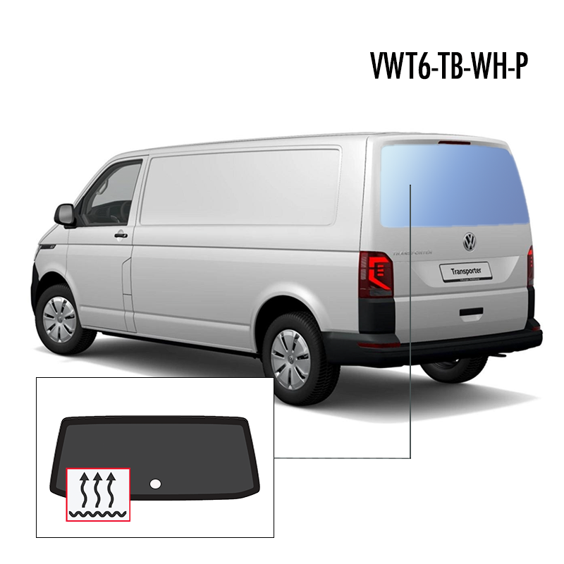 VWT5-TB-WH-P | Inbouwruit voor Volkswagen | Camperglass