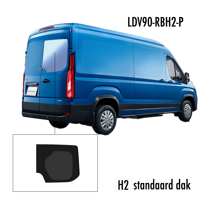 Achterdeur Privacy H2