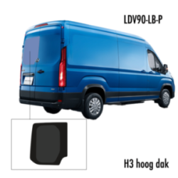 Achterdeur Privacy H3