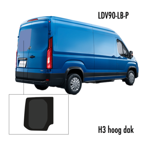 Achterdeur Privacy H3