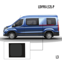 P2 Midden L. LWB schuifdeur Privacy