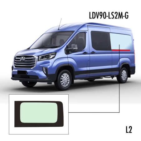 P2 Achter L. MWB met schuifdeur Groen