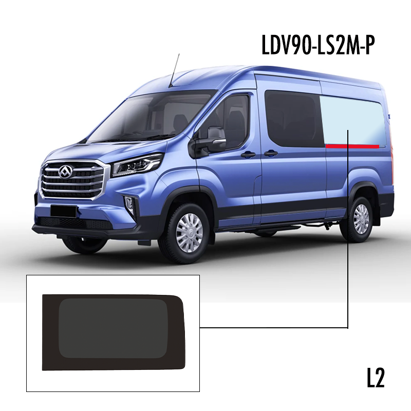 P2 Achter L. MWB met schuifdeur Privacy