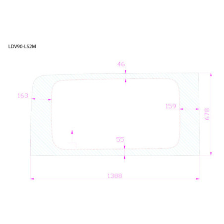 P2 Achter L. MWB met schuifdeur Privacy