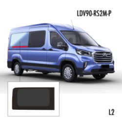 P2 Achter R. MWB met schuifdeur Privacy