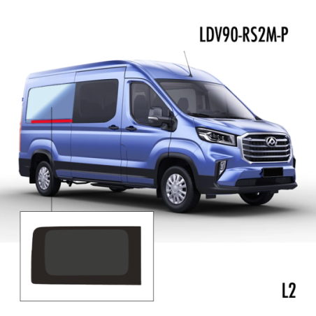 P2 Achter R. MWB met schuifdeur Privacy