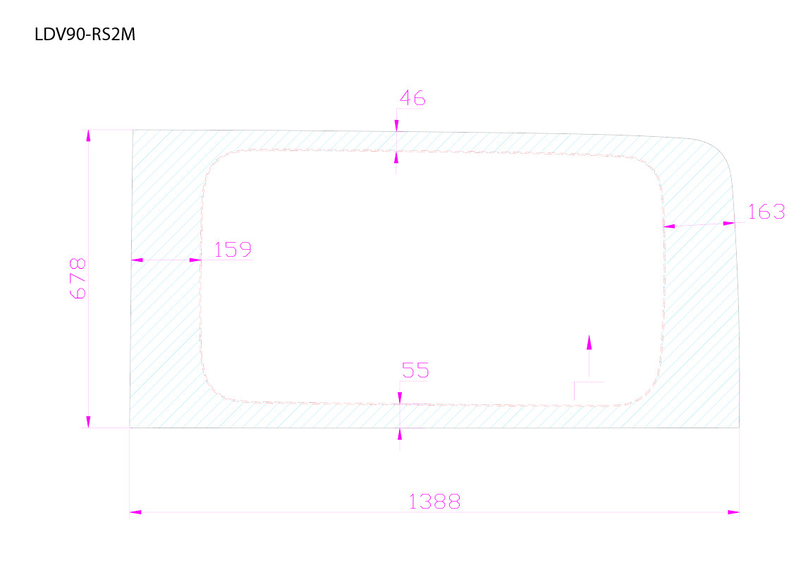 P2 Achter R. MWB met schuifdeur Privacy