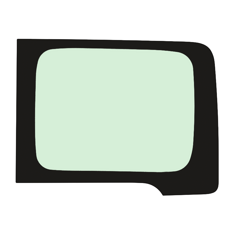 P3 Achter L. LWB Schuifdeur Groen