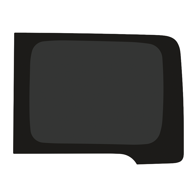 P3 Achter L. LWB Schuifdeur Privacy