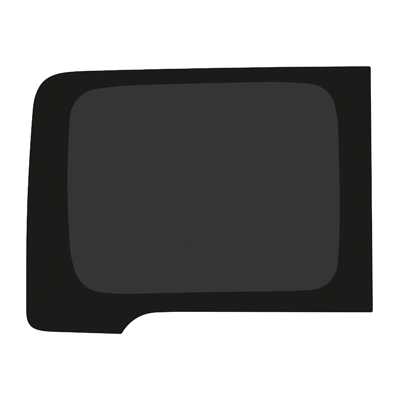 P3 Achter R. LWB Schuifdeur Privacy