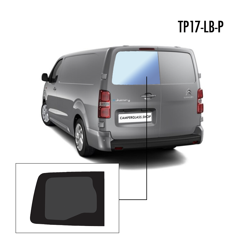 TP17-LB-P | Inbouwruit voor Citroen & Opel & Peugeot & Toyota | Camperglass