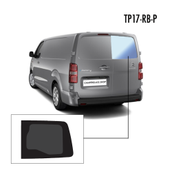 TP17-RB-P | Inbouwruit voor Citroen & Opel & Peugeot & Toyota | Camperglass
