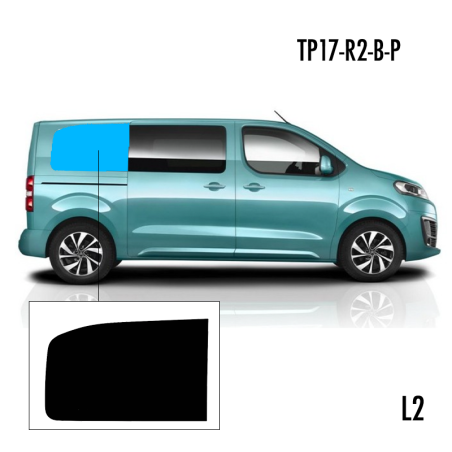 TP17-R2-B-P | Inbouwruit voor Citroen & Opel & Peugeot & Toyota | Camperglass