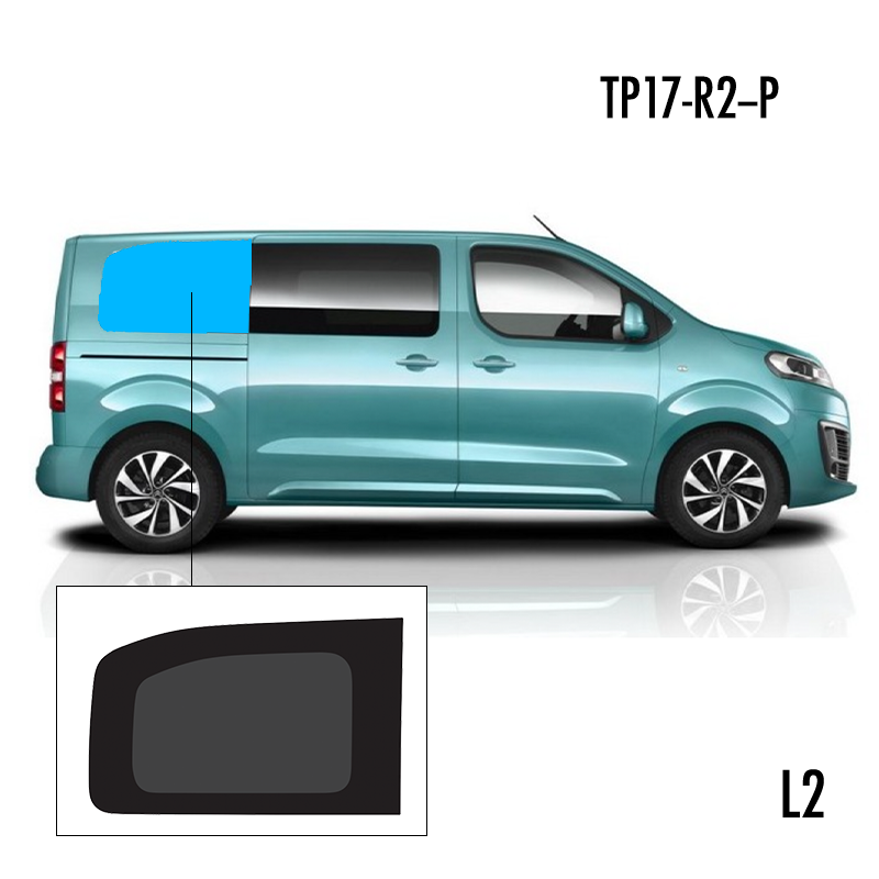 TP17-R2-P | Inbouwruit voor Citroen & Opel & Peugeot & Toyota | Camperglass