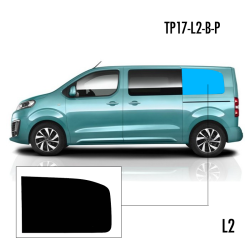 TP17-L2-B-P | Inbouwruit voor Citroen & Opel & Peugeot & Toyota | Camperglass