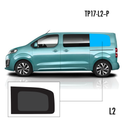 TP17-L2-P | Inbouwruit voor Citroen & Opel & Peugeot & Toyota | Camperglass
