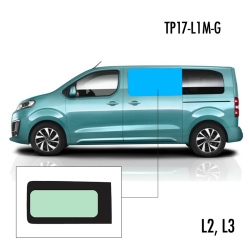 TP17-L1M-G | Inbouwruit voor Citroen & Opel & Peugeot & Toyota | Camperglass